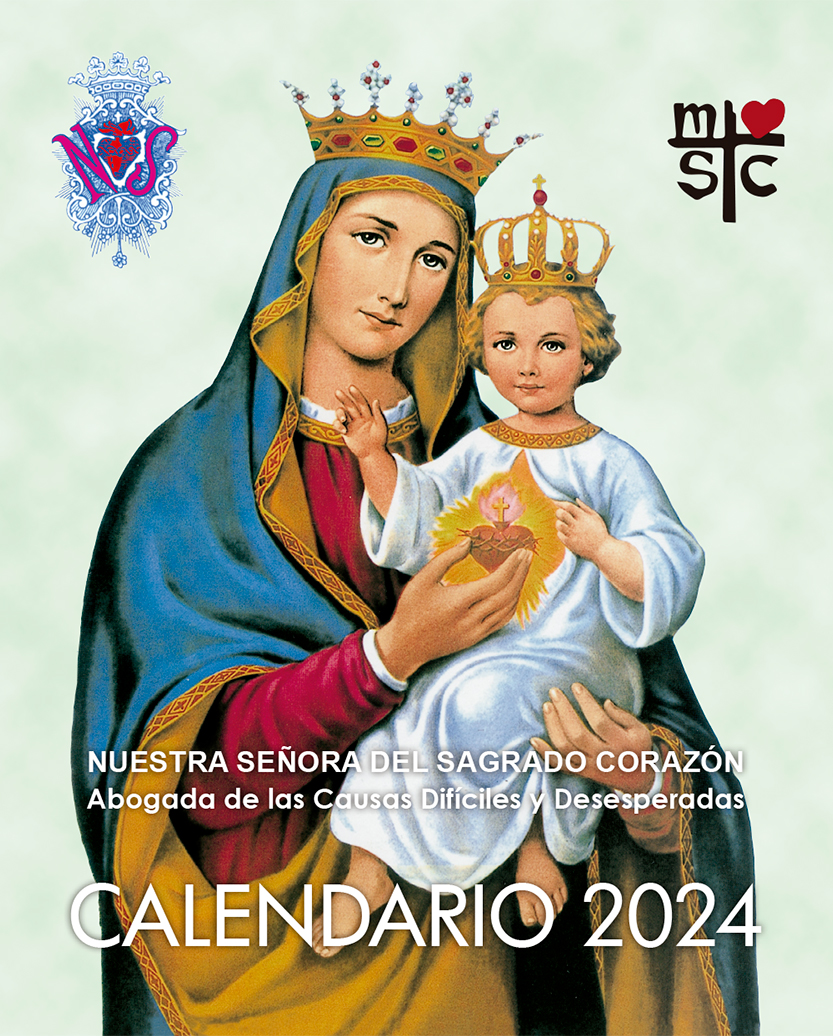 Catálogo de Objetos de devoción Nuestra Señora del Sagrado Corazón. Misioneros MSC