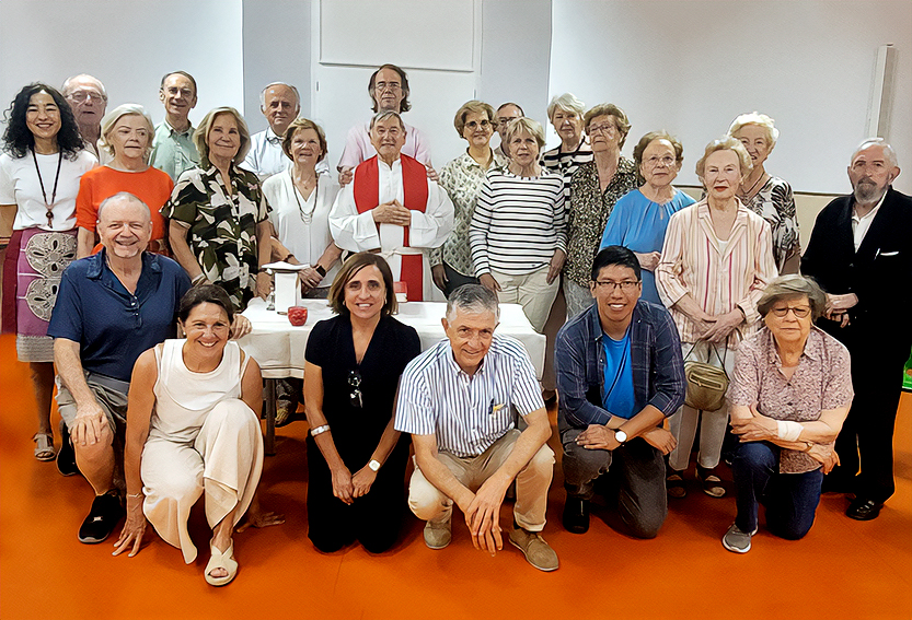 Familia Chevalier msc laicos Misioneros Sagrado Corazón Madrid